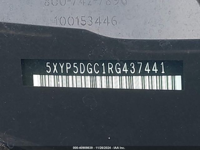 5XYP5DGC1RG437441 KIA Telluride Sx Prestige