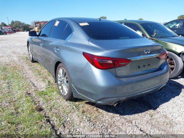 JN1CV7AR4JM280183 Infiniti Q50 2.0t Luxe