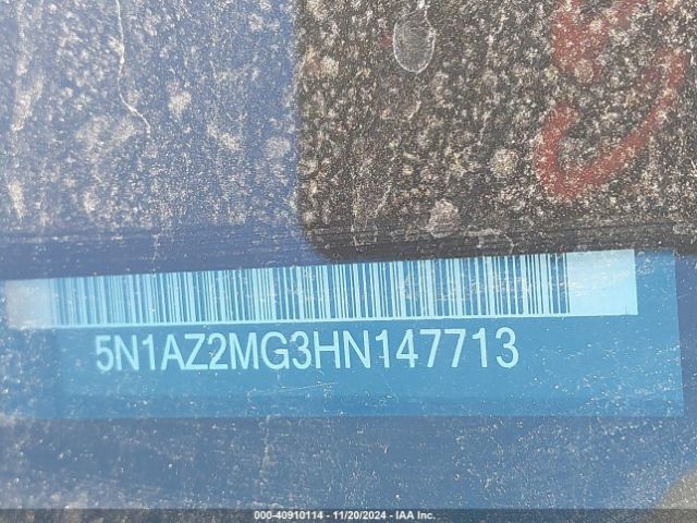 5N1AZ2MG3HN147713 Nissan MURANO S