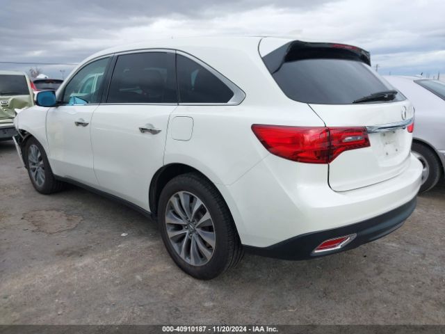 5FRYD4H41FB026797 Acura Mdx Technology Package