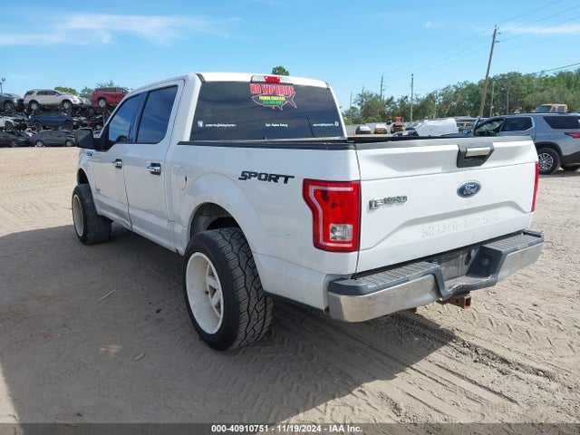40910751 :رقم المزاد ، 1FTEW1CG0GFC30759 vin ، 2016 Ford F-150 Xlt مزاد بيع
