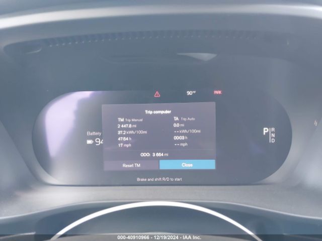 2023 VOLVO XC40 RECHARGE PURE ELECTRIC YV4ED3UW1P2078003 Photo 6