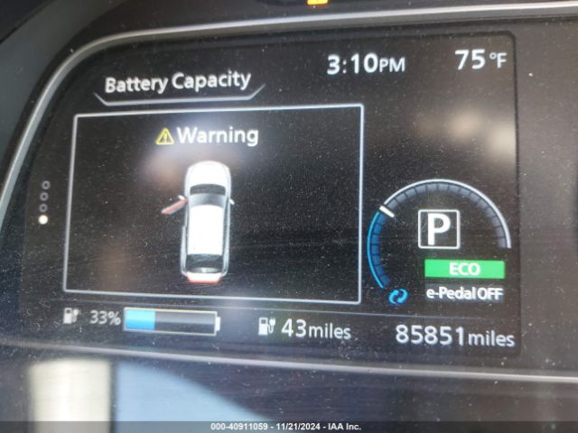 1N4AZ1CP8JC315739 Nissan LEAF SV