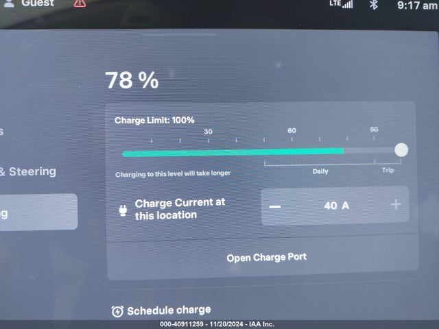 5YJSA1S11EFP41087 Tesla MODEL S