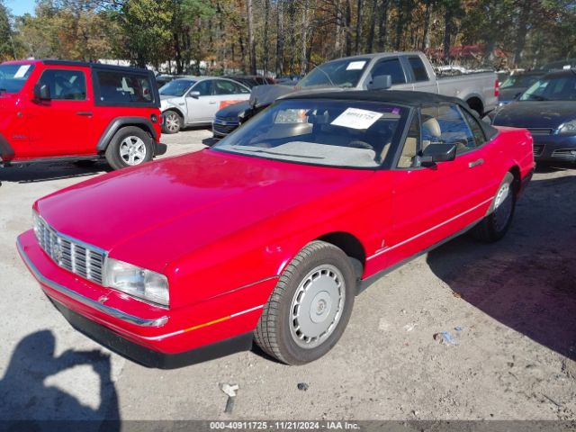 1991 CADILLAC ALLANTE 1G6VS3389MU127088 Photo 1