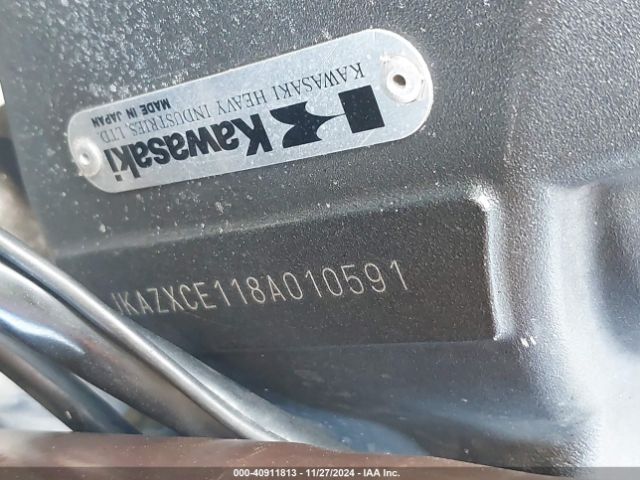 2008 KAWASAKI ZX1000 JKAZXCE118A010591 Photo 9