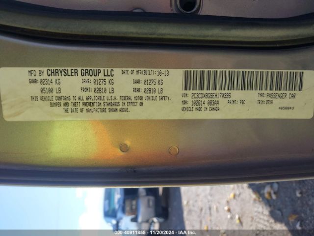 2C3CDXBG5EH170396 Dodge Charger Se