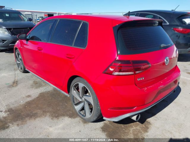 3VW547AU3JM295868 Volkswagen Golf Gti 2.0t Autobahn/2.0t S/2.0t Se