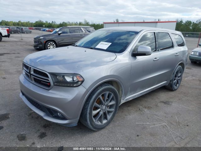 1C4RDHDG9JC371577 Dodge Durango Gt Rwd