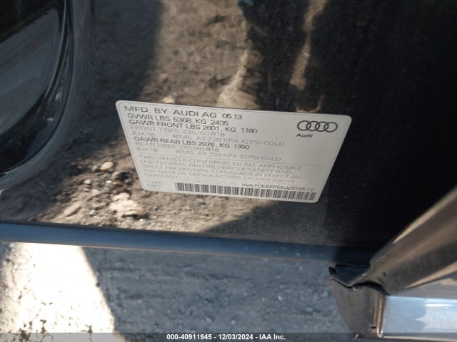 Audi Q5 2.0t Premium 2014 WA1CFAFP5EA003512 Image 9