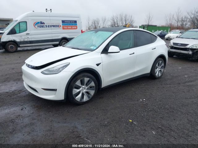 7SAYGDEE5NF389692 Tesla Model Y Long Range Dual Motor All-wheel Drive