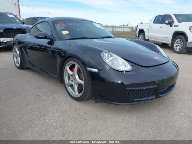 2006 PORSCHE CAYMAN S WP0AB29876U780521
