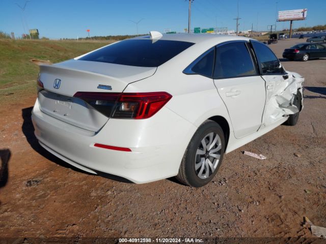 2HGFE2F21PH539587 Honda Civic Lx