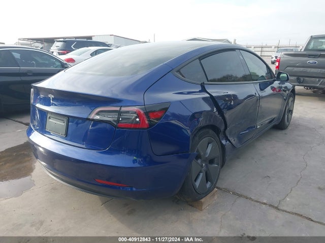 2022 TESLA MODEL 3 5YJ3E1EAXNF305813 Photo 3
