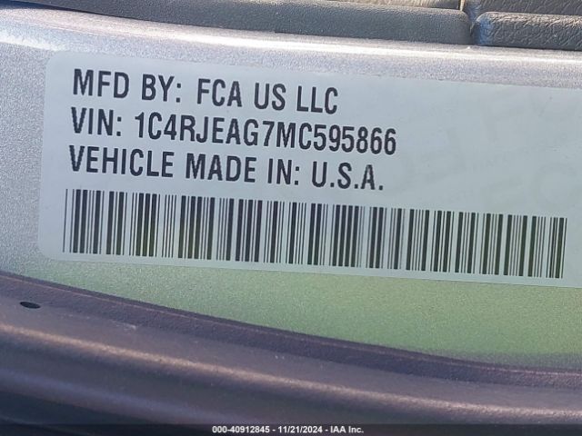 1C4RJEAG7MC595866 Jeep Grand Cherokee Laredo X 4x2
