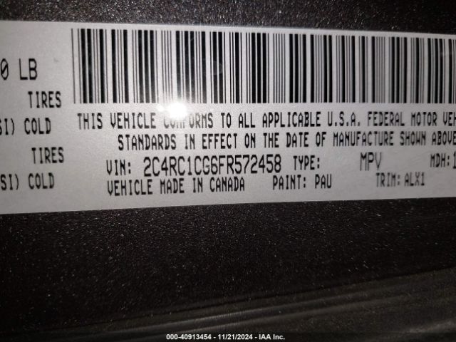 2C4RC1CG6FR572458 Chrysler Town & Country Touring-l