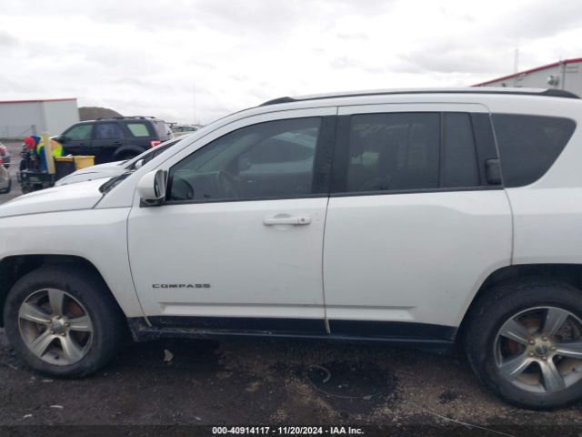 1C4NJDEB0GD799222 Jeep Compass High Altitude Edition