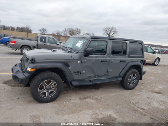 1C4HJXDG6MW750988 Jeep Wrangler Unlimited Sport S 4x4