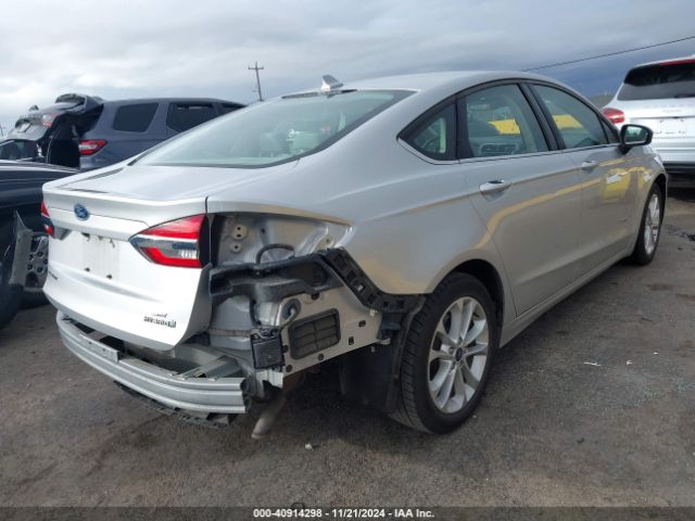 Ford Fusion Hybrid Se 2019 3FA6P0LU4KR206340 Image 4