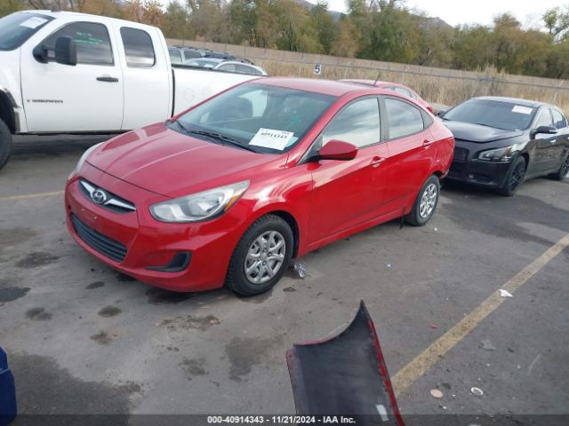 KMHCT4AE6EU714457 Hyundai ACCENT GLS