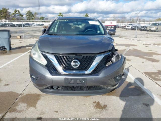 5N1AZ2MHXFN258457 Nissan Murano Platinum
