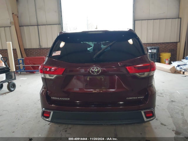 Toyota Highlander Limited/ltd Platinum 2017 5TDDZRFH3HS393736 Image 16