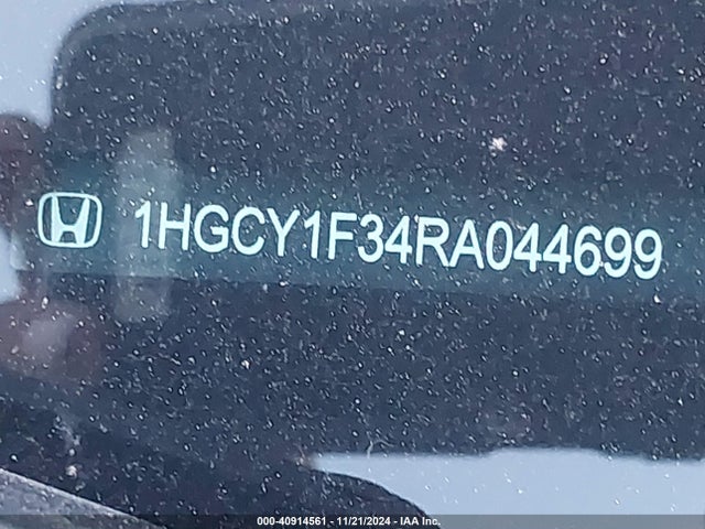1HGCY1F34RA044699 Honda ACCORD EX