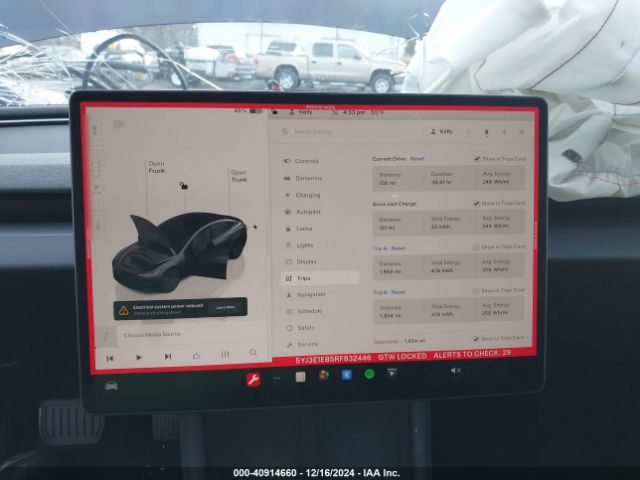 5YJ3E1EB5RF832446 Tesla Model 3 Long Range Dual Motor All-wheel Drive