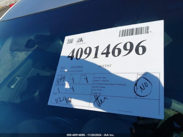 KMHCT5AE5FU204382 Hyundai ACCENT GS