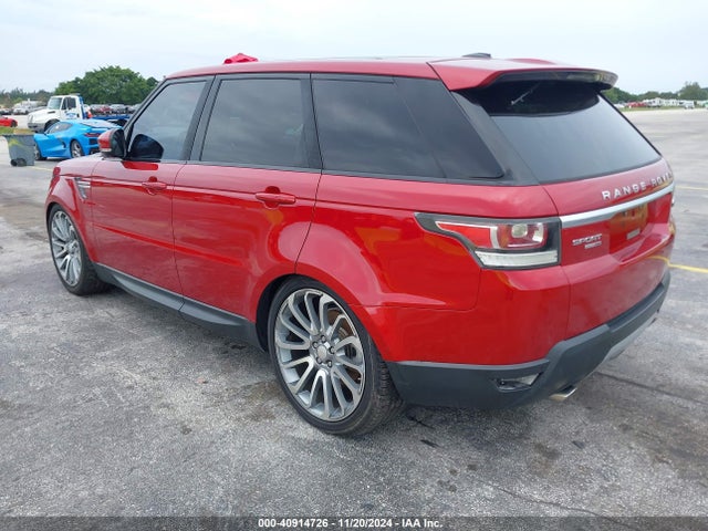 SALWR2VFXFA506116 Land Rover Range Rover Sport 3.0l V6 Supercharged Hse
