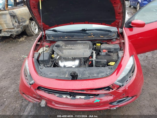 Dodge DART SXT 2014 1C3CDFBB4ED672862 Image 10