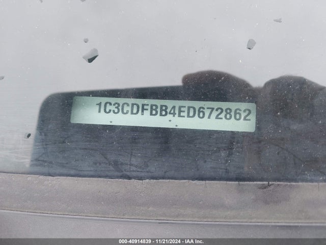 Dodge DART SXT 2014 1C3CDFBB4ED672862 Image 9