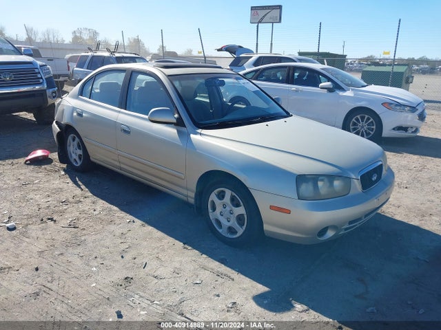 2003 Hyundai Elantra Gls/gt მანქანა იყიდება აუქციონზე, vin: KMHDN45D63U499207, აუქციონის ნომერი: 40914889