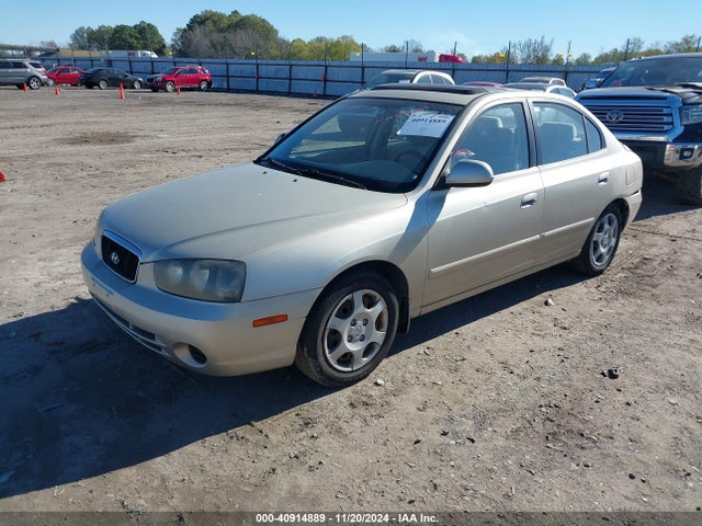 2003 Hyundai Elantra Gls/gt მანქანა იყიდება აუქციონზე, vin: KMHDN45D63U499207, აუქციონის ნომერი: 40914889