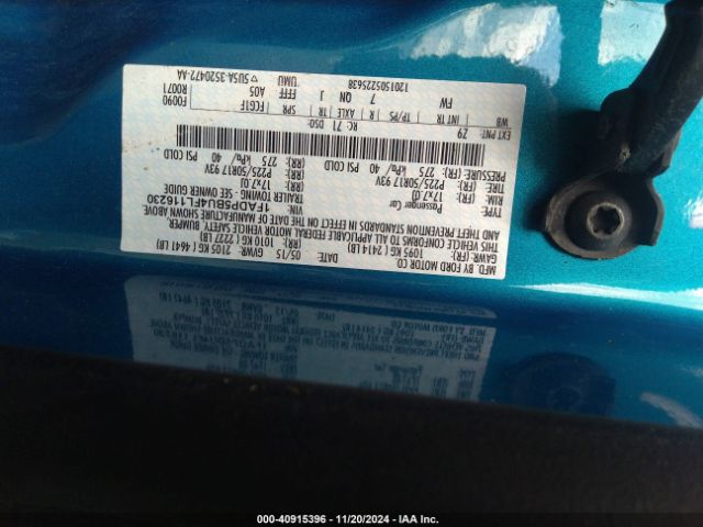 1FADP5BU4FL116230 Ford C-max Hybrid Sel