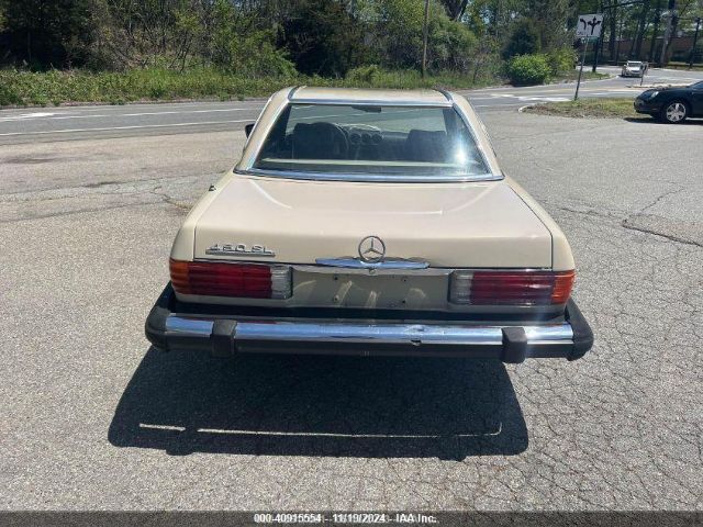 1980 MERCEDES BENZ 450SL WDB10704412064458 Photo 5