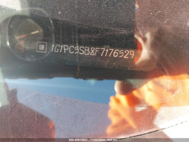1G1PC5SB8F7176529 Chevrolet Cruze 1lt Auto