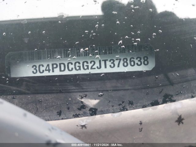 3C4PDCGG2JT378638 Dodge Journey Crossroad