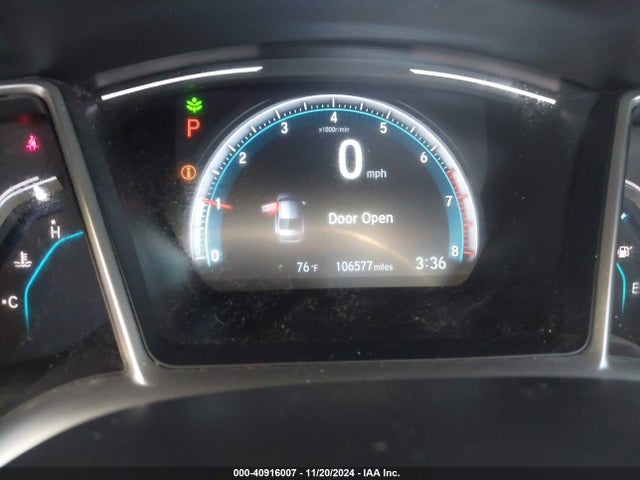 Honda CIVIC EX 2019 JHMFC1F39KX004744 Image 7