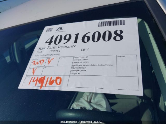5J6RM3H3XEL005332 Honda CR-V LX