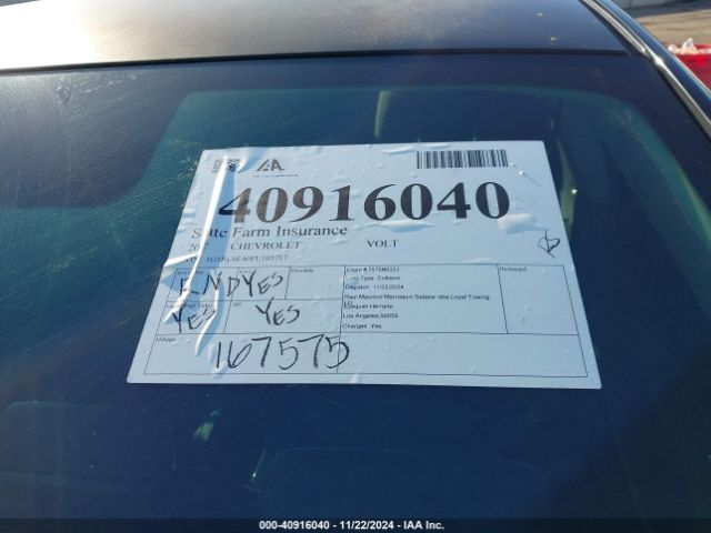 1G1RC6E40FU103717 Chevrolet Volt