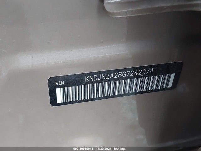 KIA Soul 2016 KNDJN2A28G7242974 Image 9