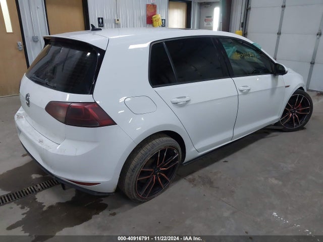 3VW4T7AU8GM025073 Volkswagen Golf Gti Se 4-door