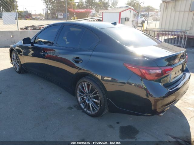 JN1FV7AP6KM760612 Infiniti Q50 3.0t Red Sport 400