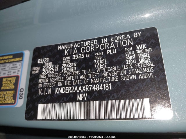 KIA SELTOS EX 2024 KNDER2AAXR7484181 Image 9