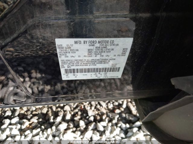 2LMPJ8KR5HBL21709 Lincoln Mkx Select