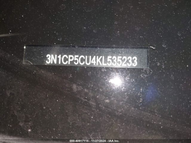 3N1CP5CU4KL535233 Nissan KICKS S