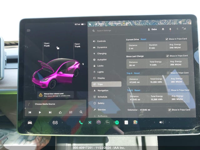 2021 TESLA MODEL Y 5YJYGDEE8MF198490 Photo 6