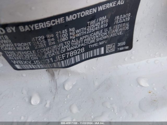 WBXYJ5C31JEF78928 BMW X2 Xdrive28i