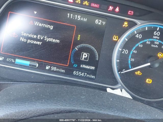 1N4AZ1CV8MC550614 Nissan Leaf Sv 40 Kwh